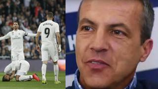 La locura de Cristóbal Soria del "Chiringuito" al ver los golazos que le metieron al Real Madrid | VIDEO