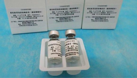 Es la primera patente que China otorga a una vacuna para el coronavirus. (REUTERS)