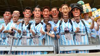 Argentina vs. Irán: color y emoción en las tribunas del Mundial