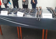 Trujillo: Sucamec dona armas y municiones a Escuela Superior de la PNP