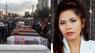 La cantante folclórica Yarita Lizeth dona 50 mil soles a familiares de las víctimas de las movilizaciones en Puno