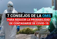 7 consejos de la OMS para protegerse y prevenir la propagación del coronavirus