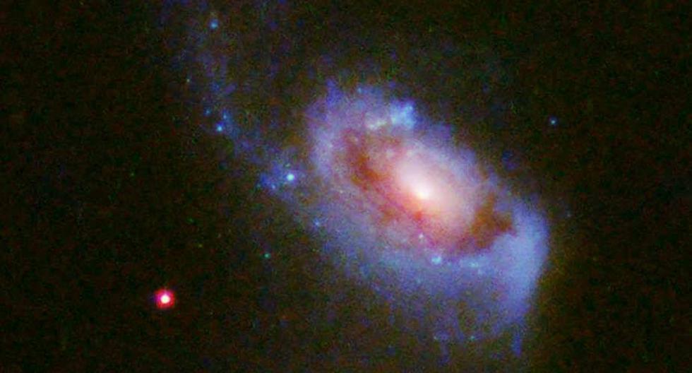 NASA y el agujero negro con modales dudosos. (Foto:  X-ray NASA/CXC/University of Colorado/J. Comerford et al.; Optical: NASA/STScI)