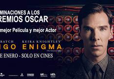 El Código Enigma: Filme con 8 nominaciones al Oscar llega al Perú