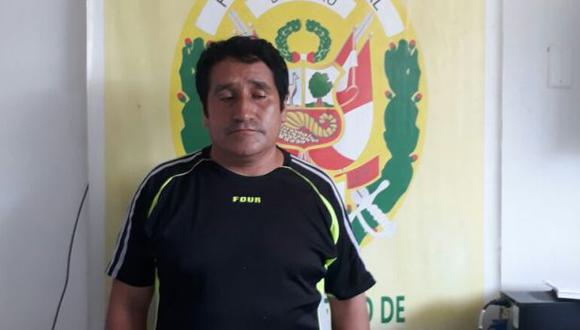 Clemencio Marcial Carrión Quezada (52) es acusado por la tentativa de violación sexual a una niña de 10 años. (Foto: PNP)