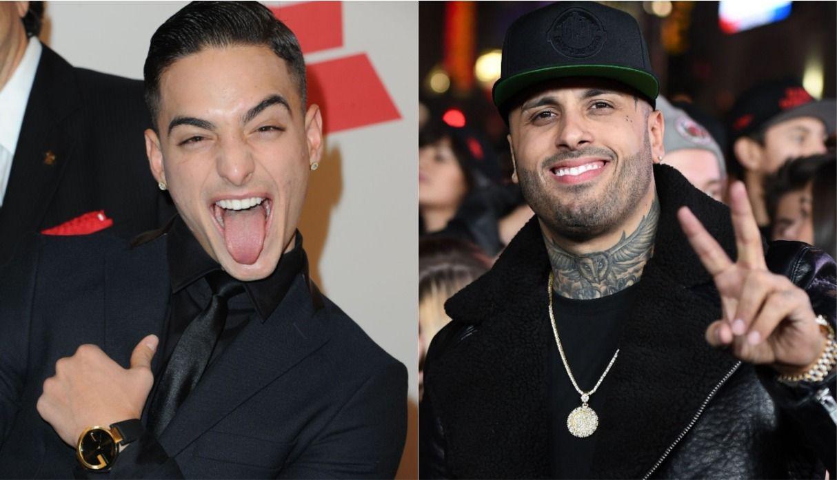 Así lucían Maluma y Nicky Jam antes de convertirse en estrellas de la música. (Fotos: AFP)