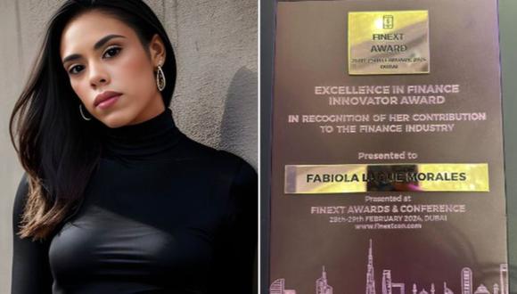 Fabiola Luque Morales es una destacada economista peruana que acaba de ganar un interesante premio a su trayectoria profesional en Dubái | Foto: Cortesía de Fabiola Luque Morales