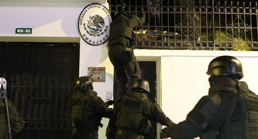 Former Vice President Jorge Glas is found at the Mexican embassy in Quito as police conduct a break-in