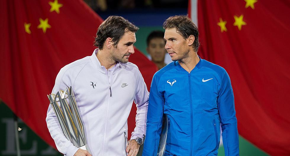 Roger Federer vs Rafael Nadal. (Foto: AFP)