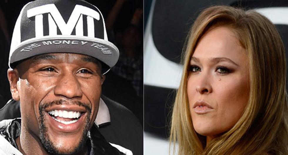 Floyd Mayweather ofrece ayudar a Ronda Rousey a mejorar su boxeo | Foto: Craziest Sports