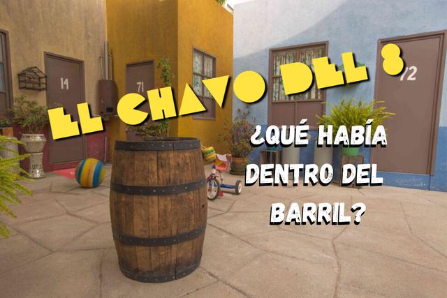 Foto 1 de 5 | El barril de 'El Chavo del 8' es una de las piezas de utilería más famosas de la historia de la televisión hispanoamericana. (Foto: airbnb.mx/Composición)