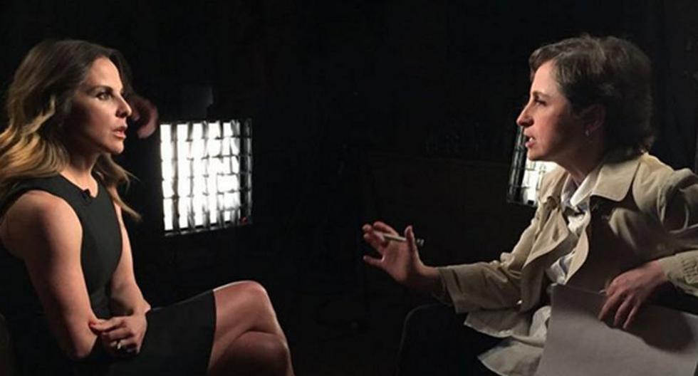 Kate del Castillo conversó con la periodista mexicana Carmen Aristegui para CNN en español. (Foto: Instagram)