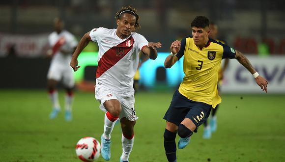 Perú empata 1-1 con Ecuador en Lima por la fecha 16 de las Eliminatorias. (Foto: AFP)