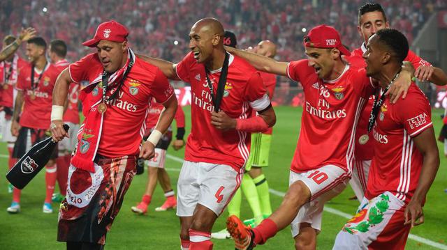 André Carrillo: los festejos del Benfica por el tetracampeonato - 5