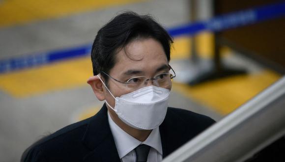 Lee Jae-yong es investigado por el supuesto uso indebido de propofol el año pasado en una clínica de cirugía estética de Seúl. El líder de Samsung está condenado a dos años y medio de cárcel por su rol en la llamada trama de corrupción de la “Rasputina”. (Foto: Ed JONES / AFP).