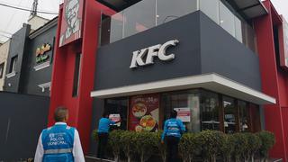 Magdalena clausuró local de KFC por presunto acto de discriminación contra tres obreros | FOTOS
