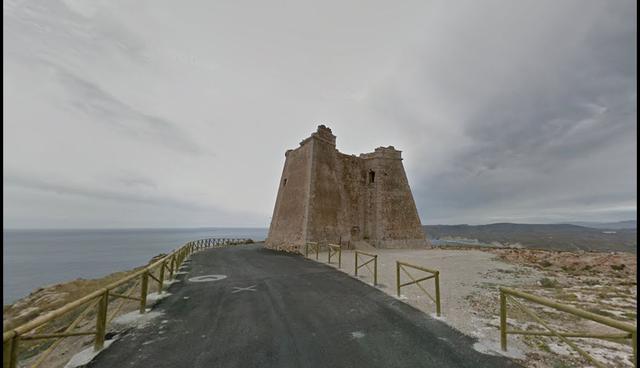 El Castillo de Zafra en Guadalajara, España.  (Foto: Google Maps)