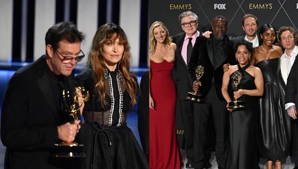 “Succession” y “The Bear” empatan como los más premiados de los premios Emmy. (Foto: AFP)