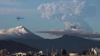 Ecuador en alerta por fuerte explosión en el volcán Tungurahua