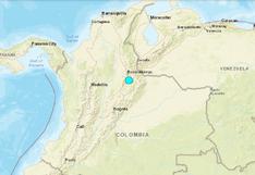 Un sismo de magnitud 5,7 sacude el centro de Colombia