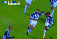 Gol de Nicolás Sanchez para abrir el marcador en el partido Tigres vs Monterrey 