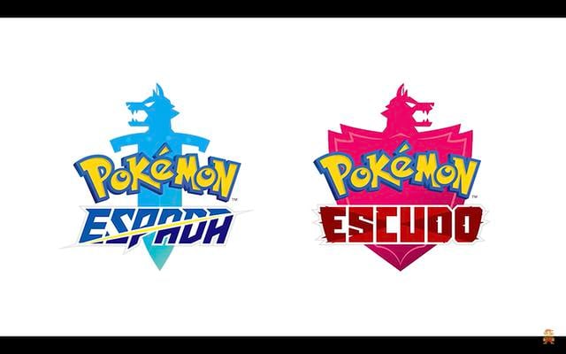 Los títulos de Pokémon para este año son Pokémon Espada y Escudo.