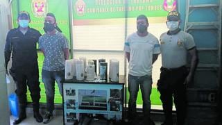 Tumbes: intervinieron a extranjeros que transportaban droga camuflada en velas