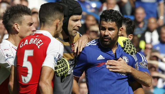 Diego Costa, tendencia mundial tras agresión contra Arsenal
