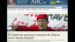 La muerte de Hugo Chávez vista por los principales medios del mundo 