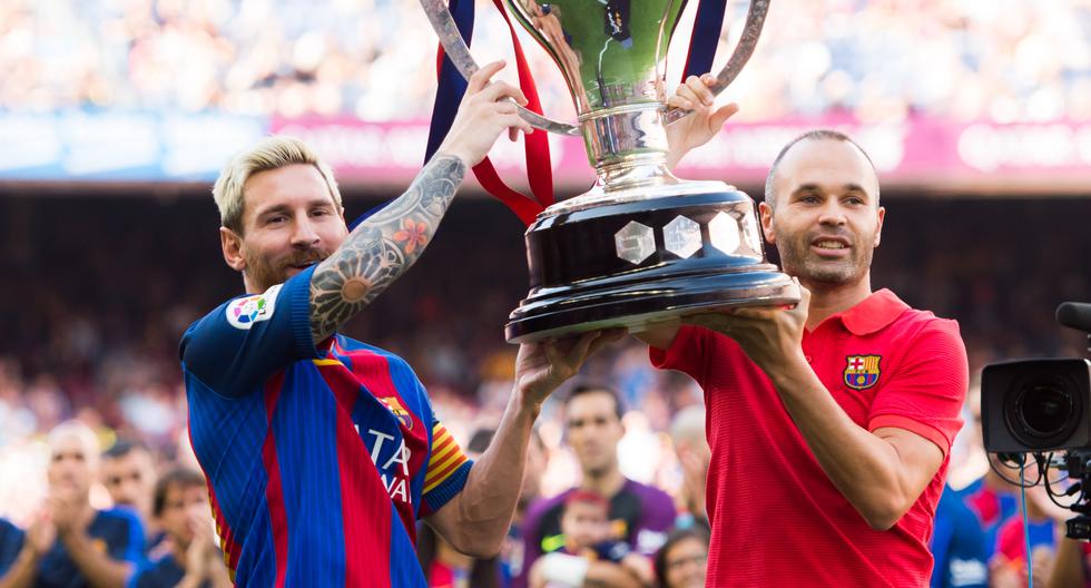 Andrés Iniesta llenó de elogios a Lionel Messi por su desempeño en el Barcelona. (Foto: Getty Images)