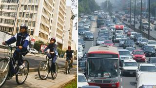 Automóvil, bicicleta o a pie: ¿qué medio es más rápido en Lima?