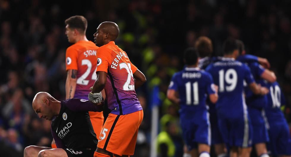 Chelsea vs Manchester City se enfrentaron en Stamford Bridge por la Premier League. (Foto: Getty Image)