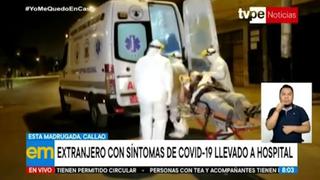 Coronavirus en Perú: Extranjero descompensado con síntomas de COVID-19 yacía en calles del Callao 