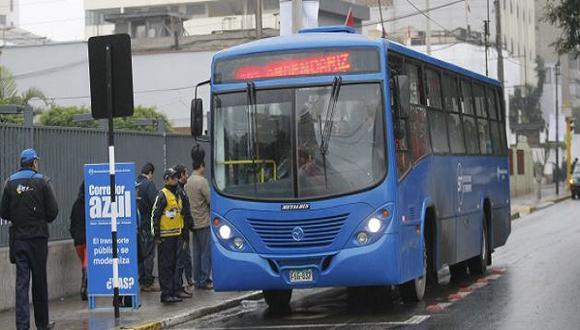 Usuarios podrán conectar sus viajes pagando una sola tarifa en dos rutas del Corredor Azul | Foto: Referencial / El Comercio
