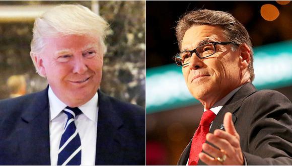 Trump nombra a Rick Perry para dirigir Departamento de Energía