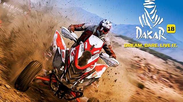 El piloto peruano es protagonista del tráiler del videojuego oficial del Dakar, que se lanzará en julio próximo. (fotos: capturas)