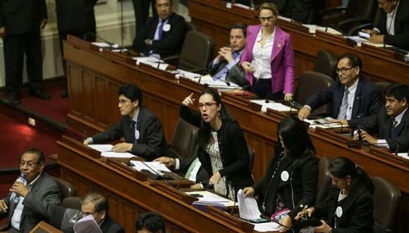 Nuevo Perú está conformado por congresistas que renunciaron al Frente Amplio. (Foto: Anthony Niño de Guzmán / El Comercio)