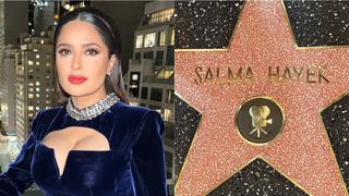 Salma Hayek dedica su estrella en Hollywood a los fans que le dieron “valor”
