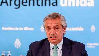 Argentina está en default hace meses, dice Alberto Fernández