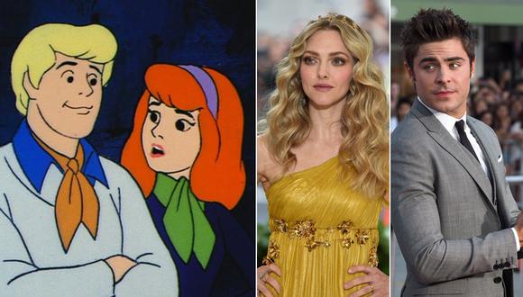 Zac Efron y Amanda Seyfried serán parte de película de acción real de "Scooby Doo". (Fotos: Agencias)
