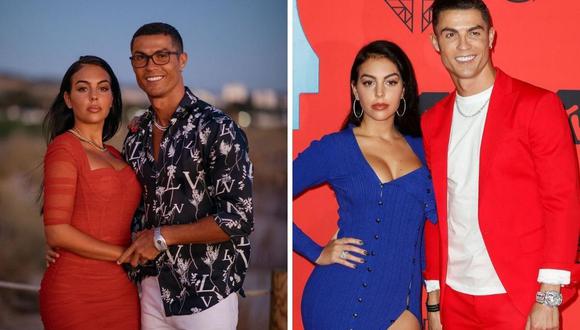 Georgina Rodríguez y Cristiano Ronaldo despertaron las alarmas de una presunta boda por la misma fotografía que ambos compartieron en sus redes sociales. (Instagram: @georginagio)