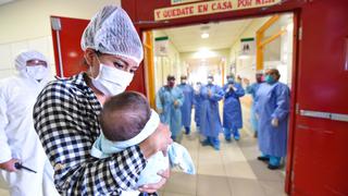 INSN de San Borja: bebé con COVID-19 y cardiopatía congénita fue dado de alta