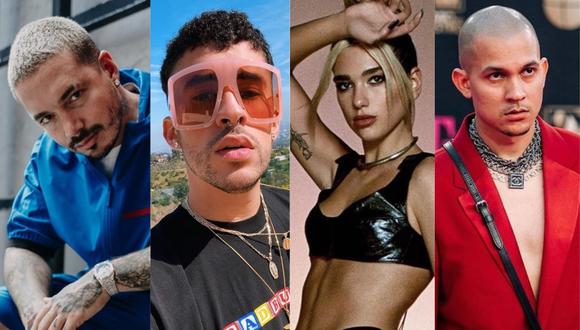 J Balvin, Dua Lipa, Bad Bunny y Tainy estrenarán “Un día”. (Foto: Instagram)