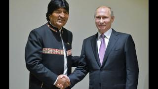 Rusia dará asistencia militar a Bolivia, su nuevo aliado