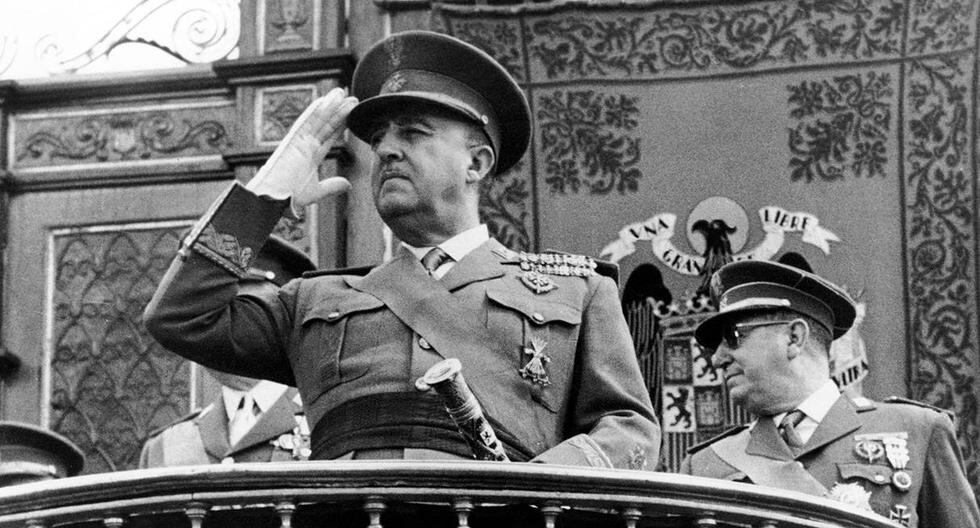 Fotografía tomada en los años 60 del general español Francisco Franco. (Foto: AFP/archivo)