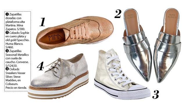 'Must haves': Dónde comprar zapatos metalizados  - 2