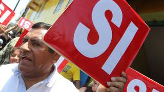 Gutiérrez sobre cambio de carteles del No por el Sí: "Que no se arañen"
