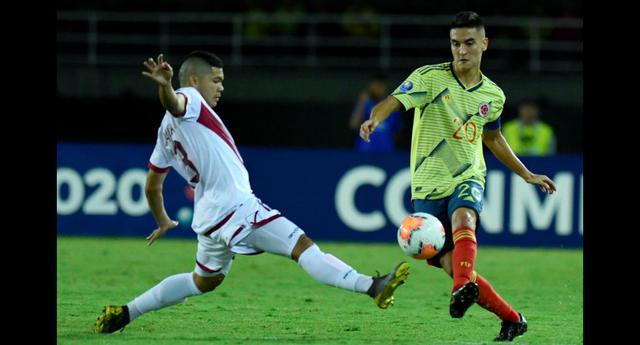 Colombia vs. Venezuela, mejores imágenes del partido. (Foto: AFP)