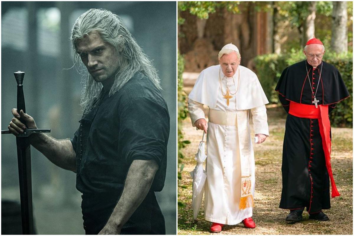 "Los dos papas" y "The Witcher" se estrena este viernes 20 de diciembre. (Foto: Netflix)