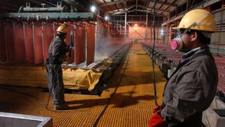 Producción de cobre en el país creció 40,1% en abril